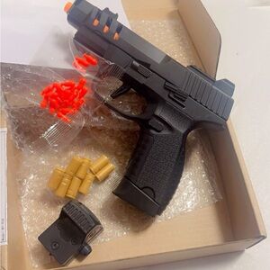 Kids gun toy with accessories